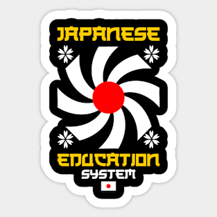 Japanese Education System Sticker